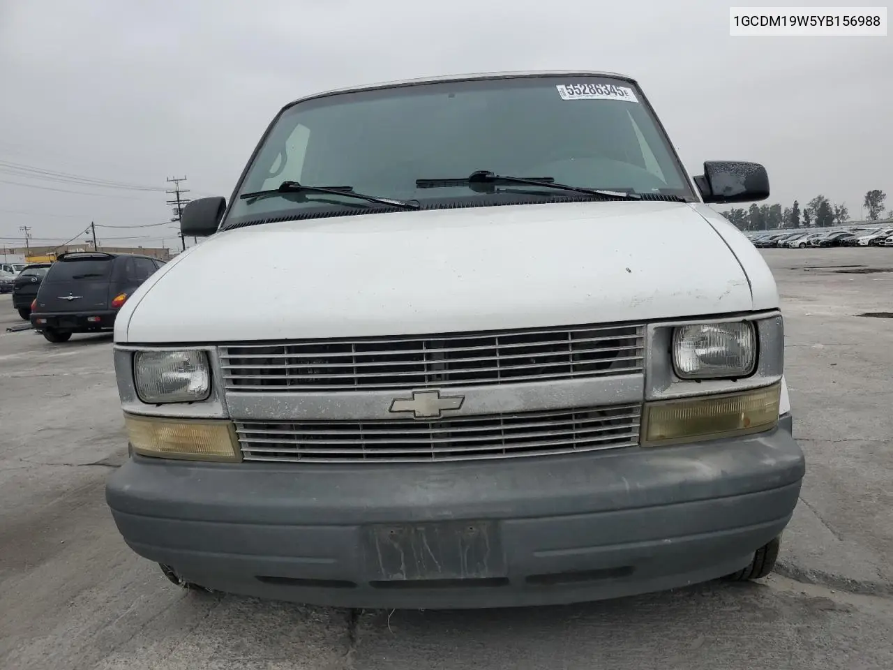 2000 Chevrolet Astro VIN: 1GCDM19W5YB156988 Lot: 55286345