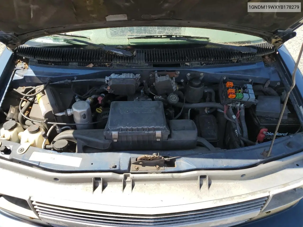 2000 Chevrolet Astro VIN: 1GNDM19WXYB178279 Lot: 55323515