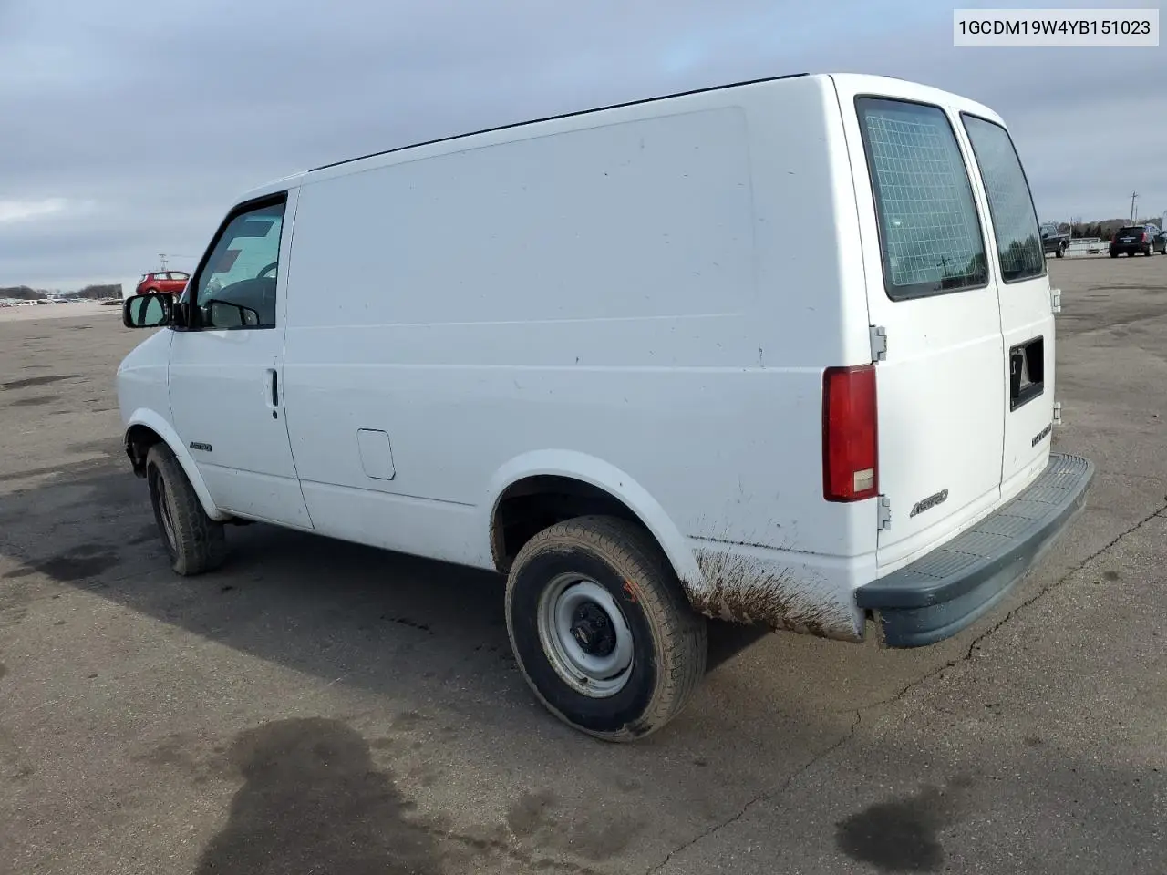 2000 Chevrolet Astro VIN: 1GCDM19W4YB151023 Lot: 60136175