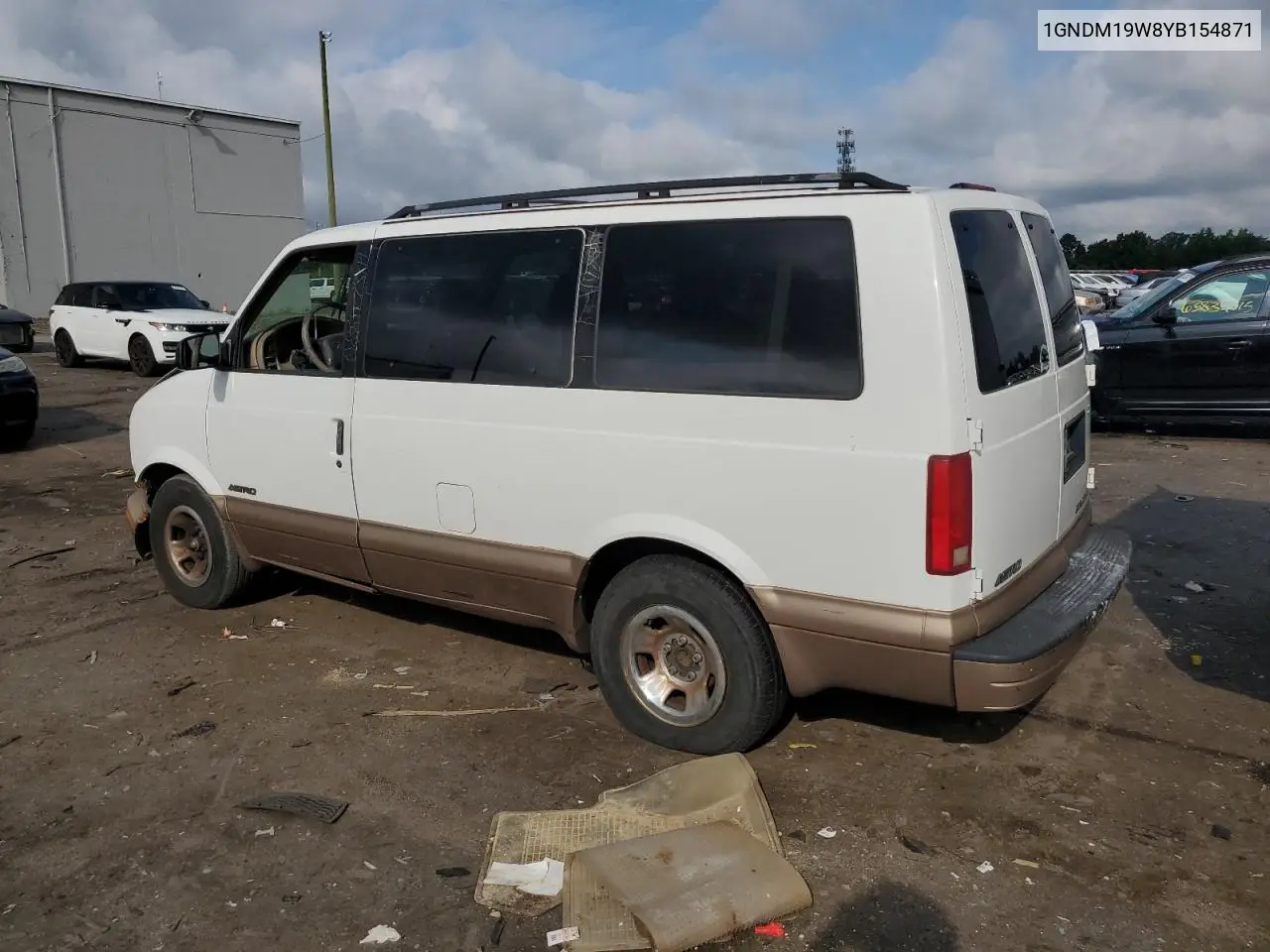 2000 Chevrolet Astro VIN: 1GNDM19W8YB154871 Lot: 64018135