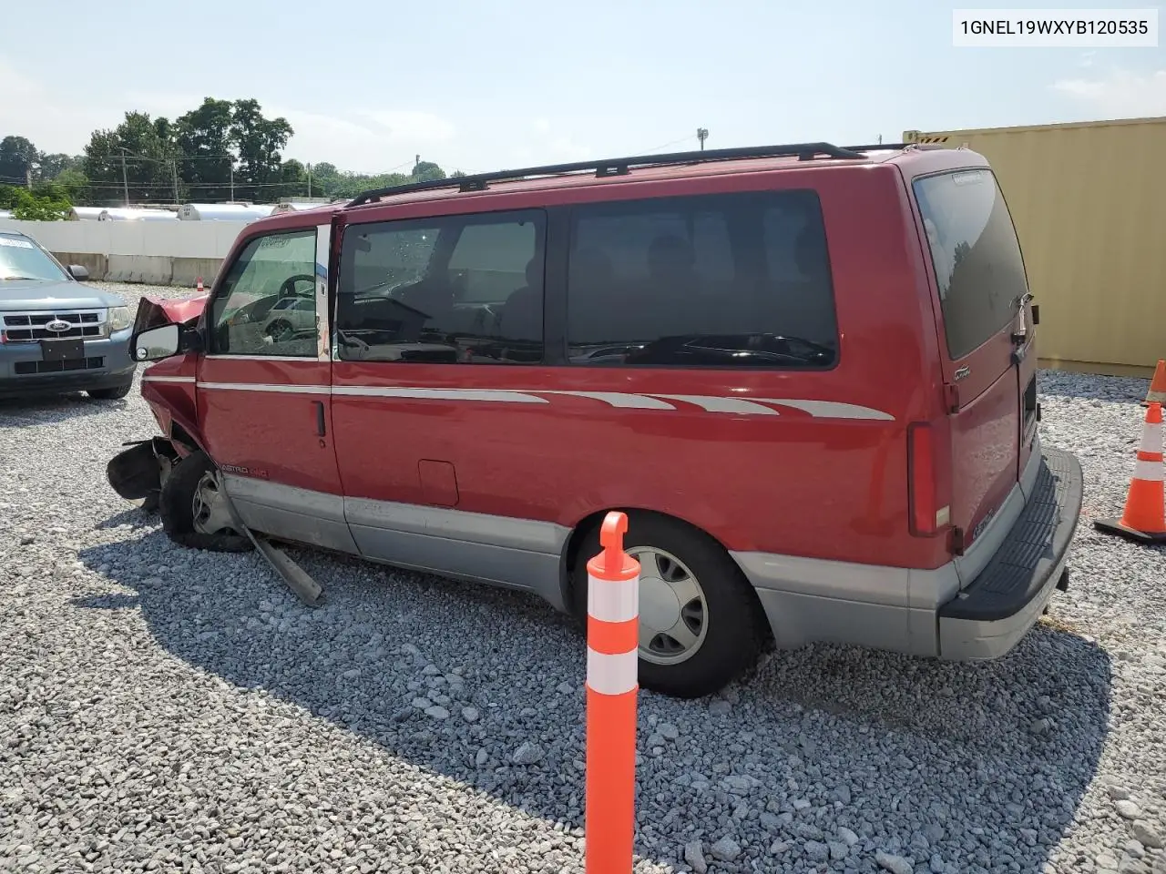 2000 Chevrolet Astro VIN: 1GNEL19WXYB120535 Lot: 64408575
