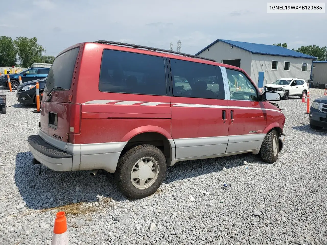 2000 Chevrolet Astro VIN: 1GNEL19WXYB120535 Lot: 64408575
