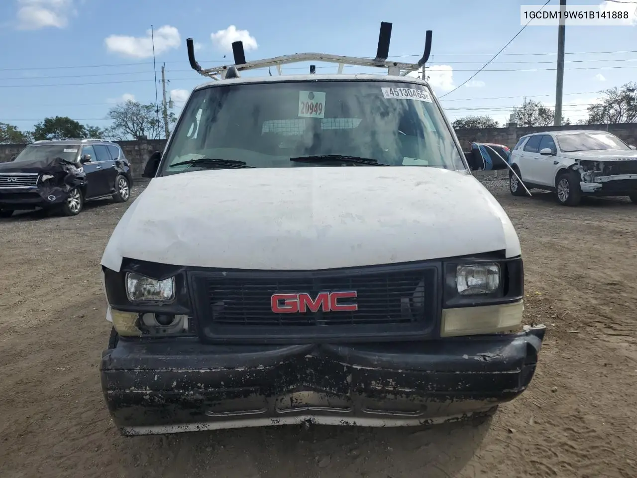 2001 Chevrolet Astro VIN: 1GCDM19W61B141888 Lot: 45130465