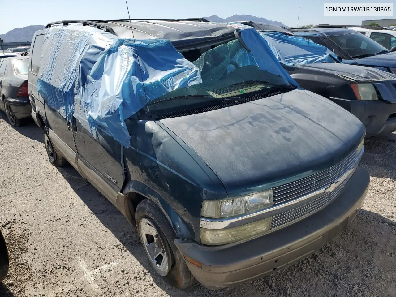 2001 Chevrolet Astro VIN: 1GNDM19W61B130865 Lot: 52340325