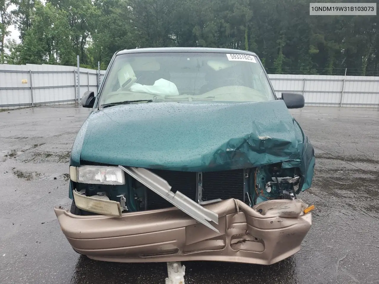 2001 Chevrolet Astro VIN: 1GNDM19W31B103073 Lot: 59337825