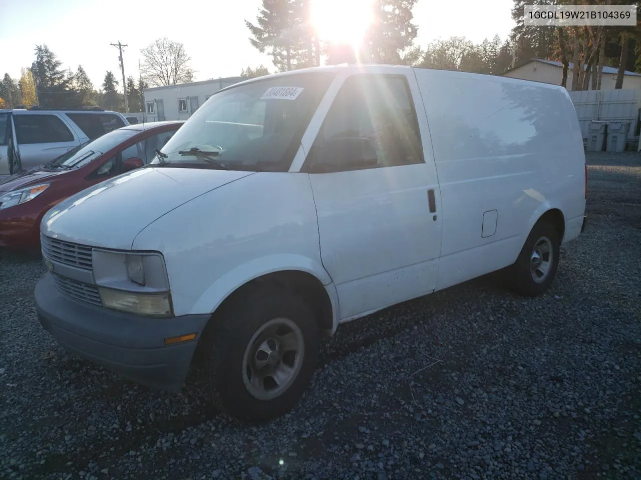 2001 Chevrolet Astro VIN: 1GCDL19W21B104369 Lot: 80481884