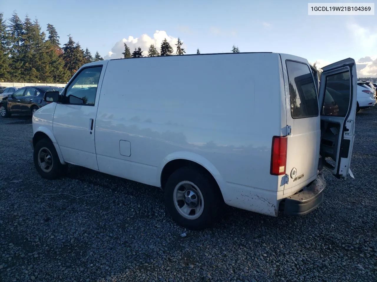2001 Chevrolet Astro VIN: 1GCDL19W21B104369 Lot: 80481884