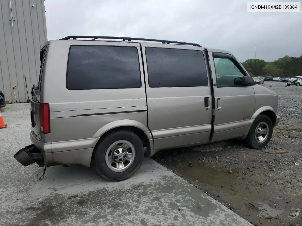 2002 Chevrolet Astro VIN: 1GNDM19X42B139364 Lot: 50256915