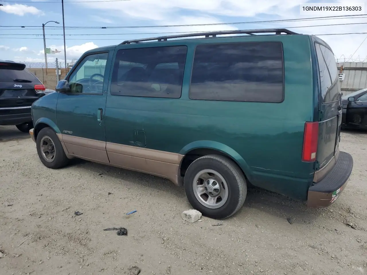 2002 Chevrolet Astro VIN: 1GNDM19X22B136303 Lot: 51612655