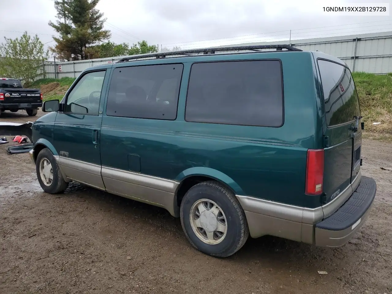 2002 Chevrolet Astro VIN: 1GNDM19XX2B129728 Lot: 55095965