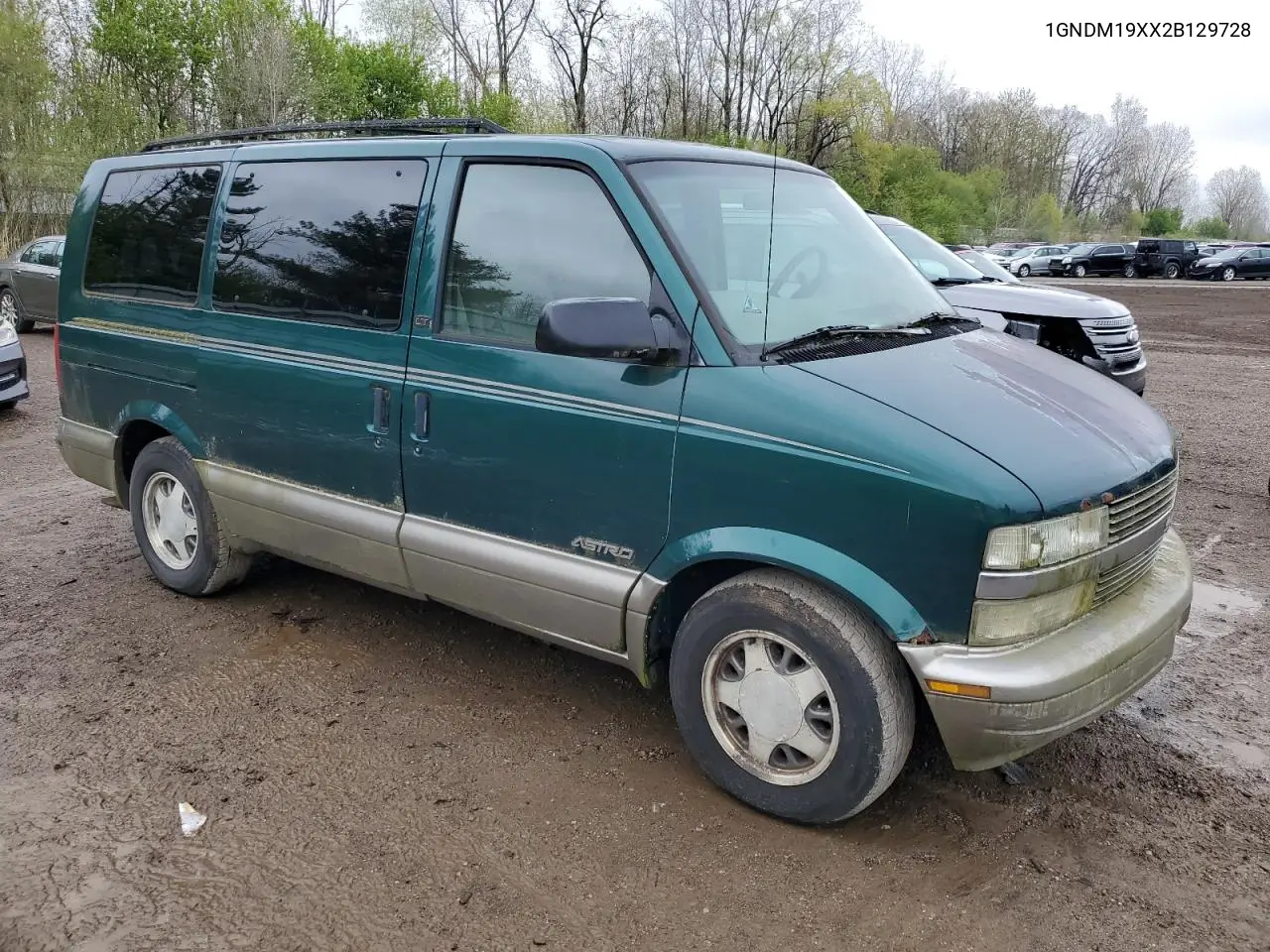 2002 Chevrolet Astro VIN: 1GNDM19XX2B129728 Lot: 55095965