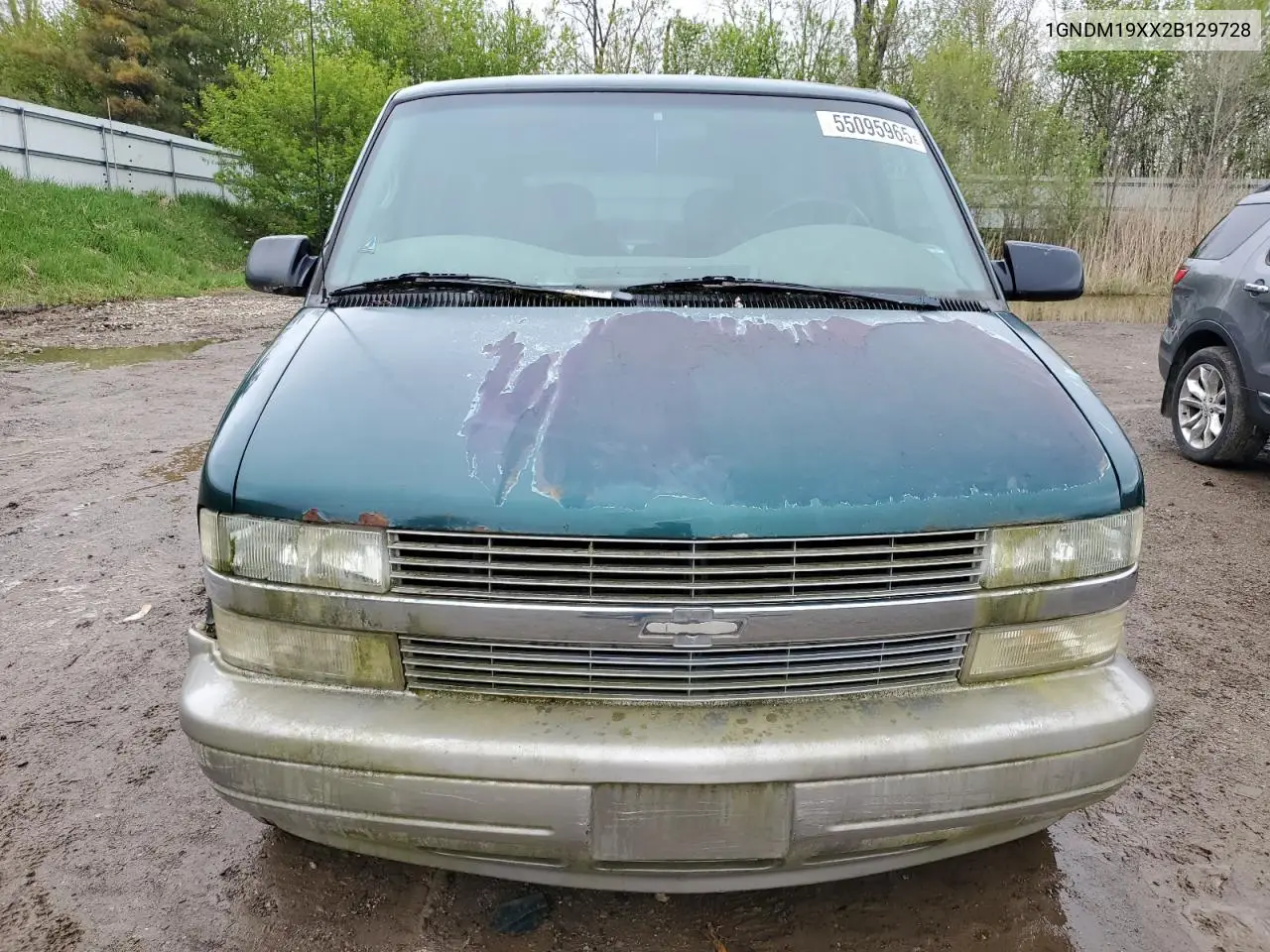 2002 Chevrolet Astro VIN: 1GNDM19XX2B129728 Lot: 55095965