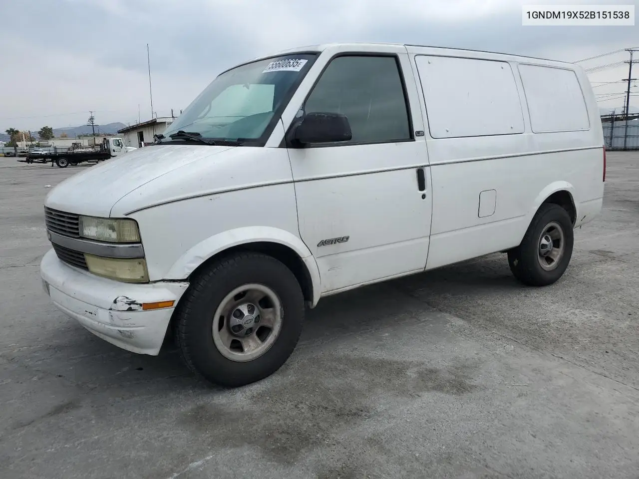 2002 Chevrolet Astro VIN: 1GNDM19X52B151538 Lot: 55600635
