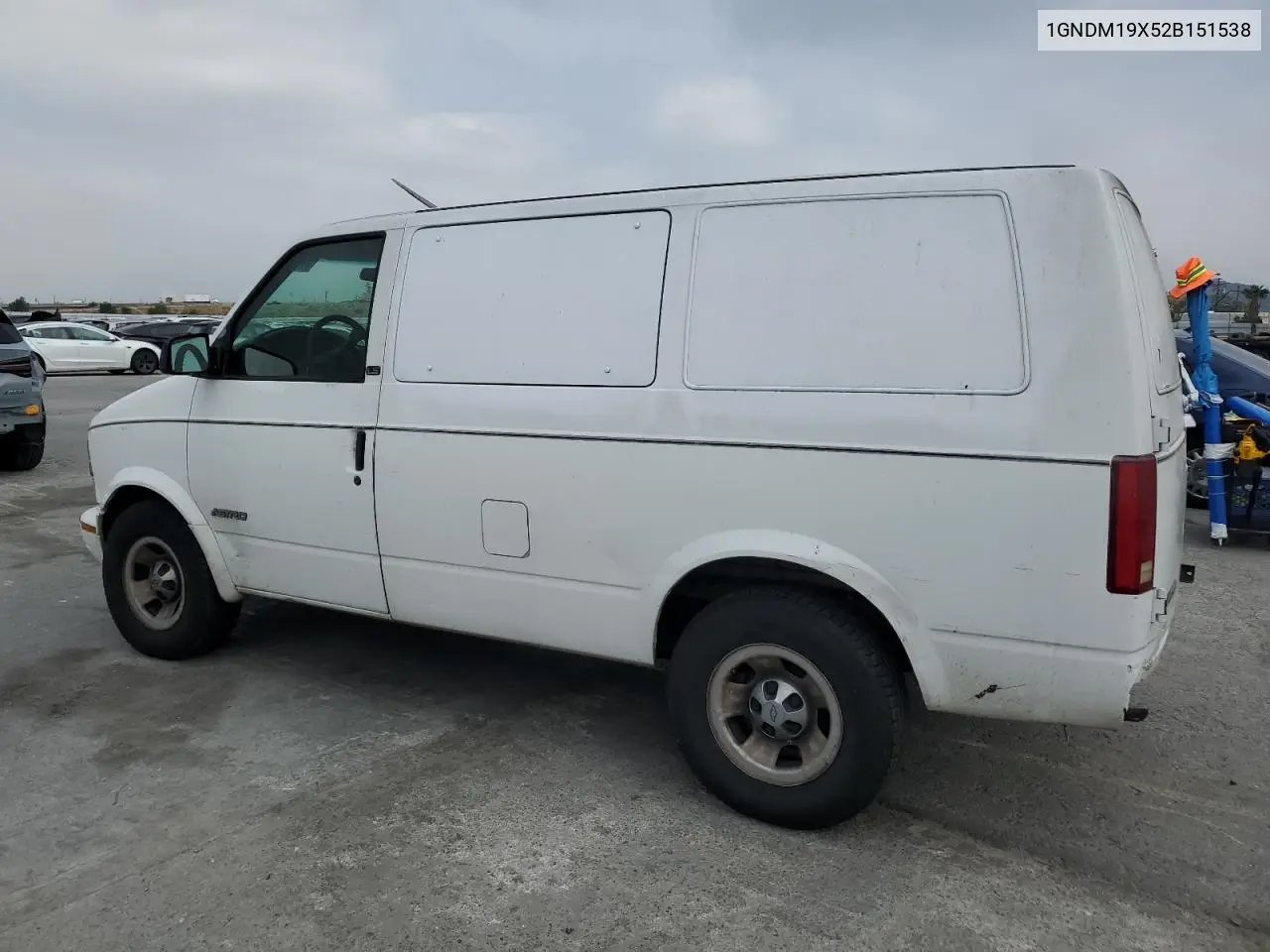 2002 Chevrolet Astro VIN: 1GNDM19X52B151538 Lot: 55600635