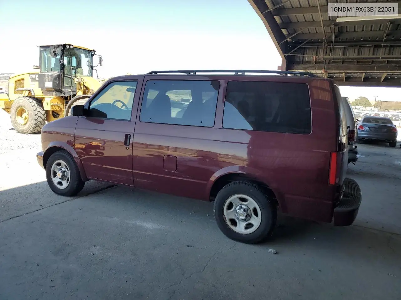 2002 Chevrolet Astro VIN: 1GNDM19X63B122051 Lot: 59756405