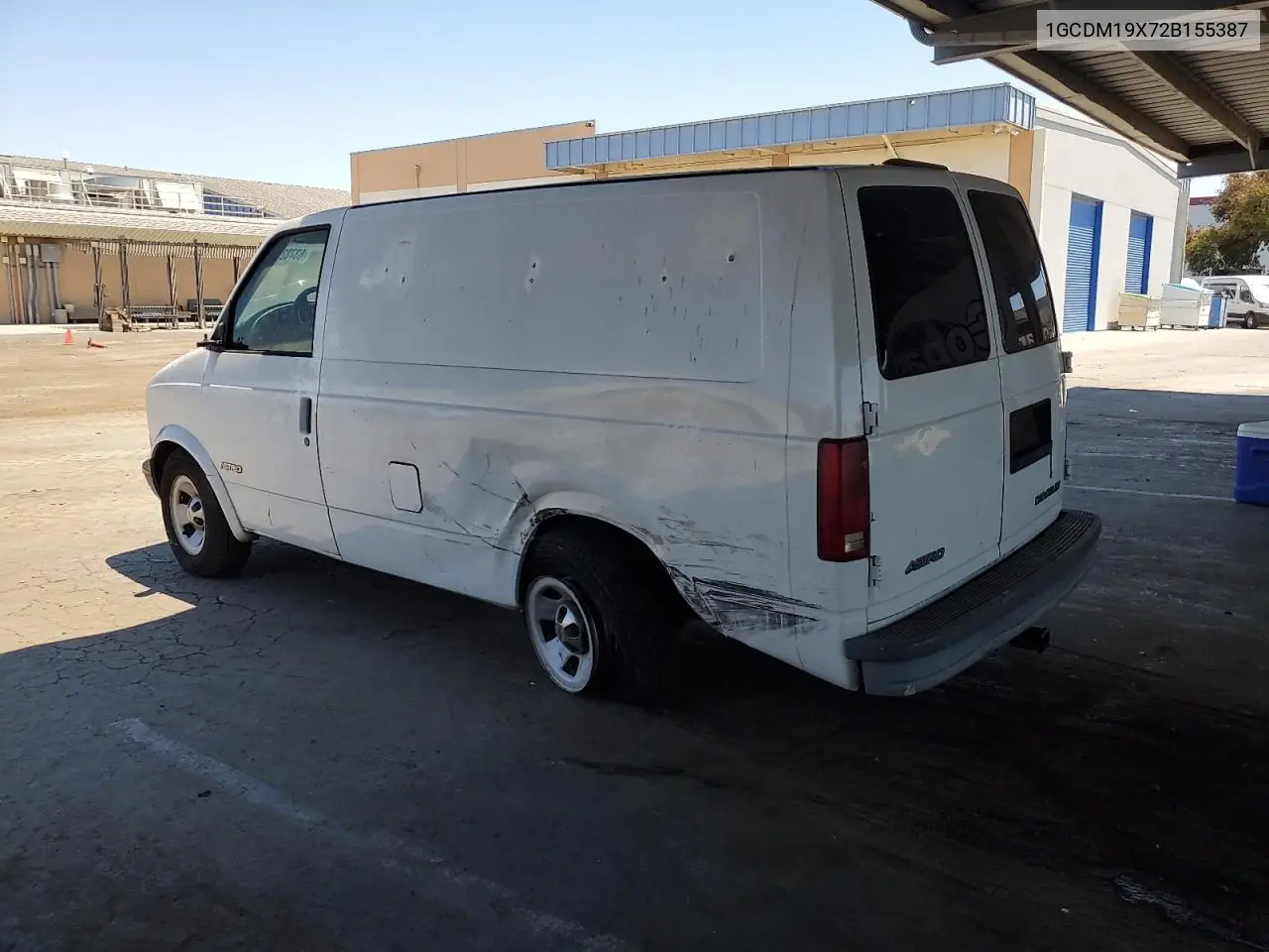 2002 Chevrolet Astro VIN: 1GCDM19X72B155387 Lot: 63782665