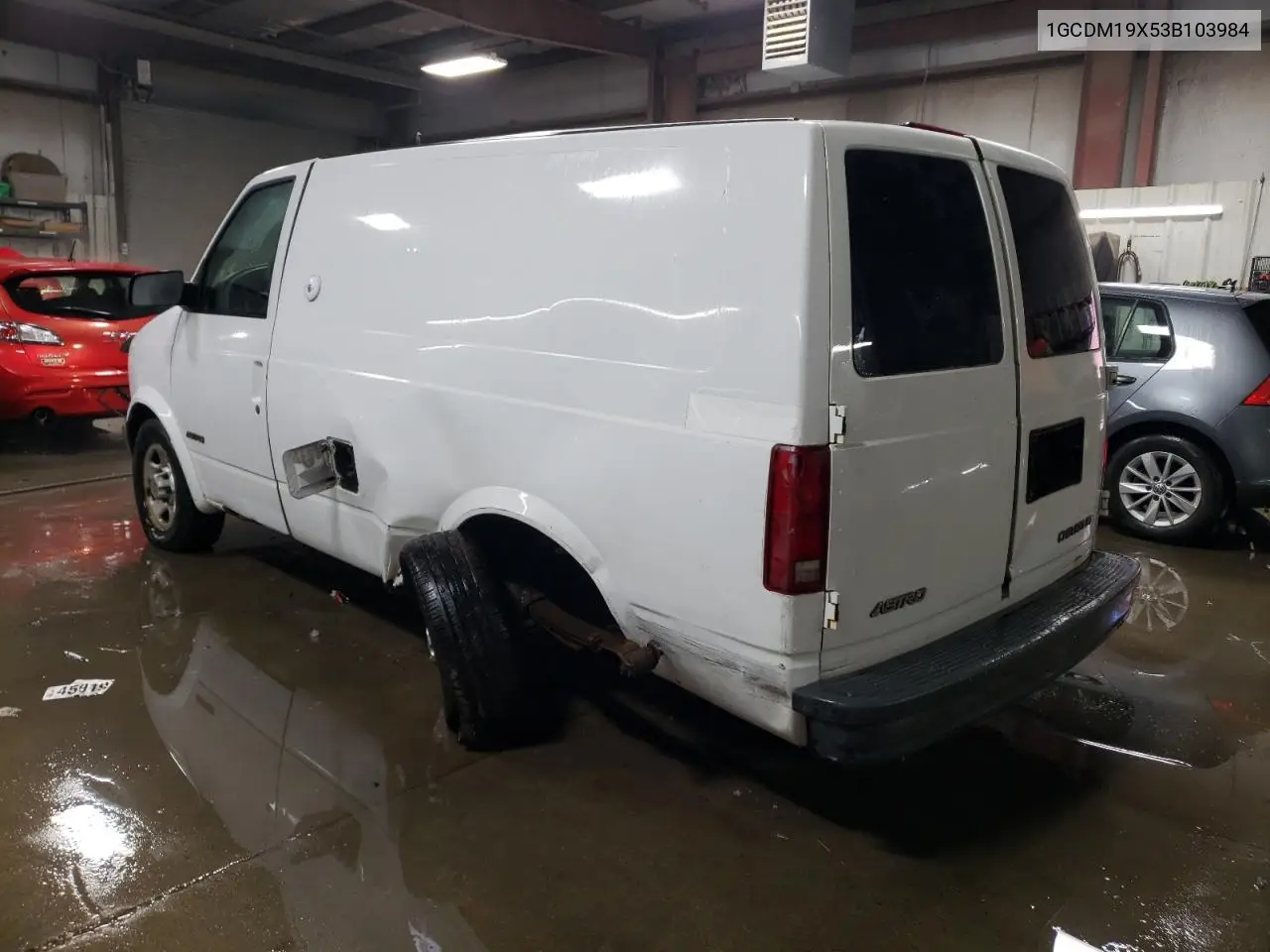 2003 Chevrolet Astro VIN: 1GCDM19X53B103984 Lot: 46184145