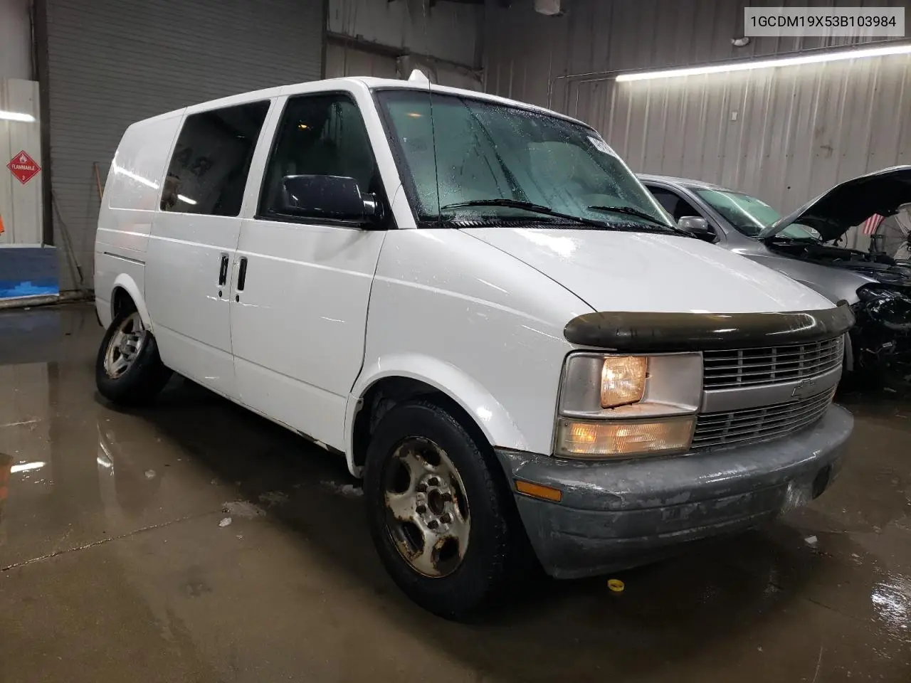 2003 Chevrolet Astro VIN: 1GCDM19X53B103984 Lot: 46184145