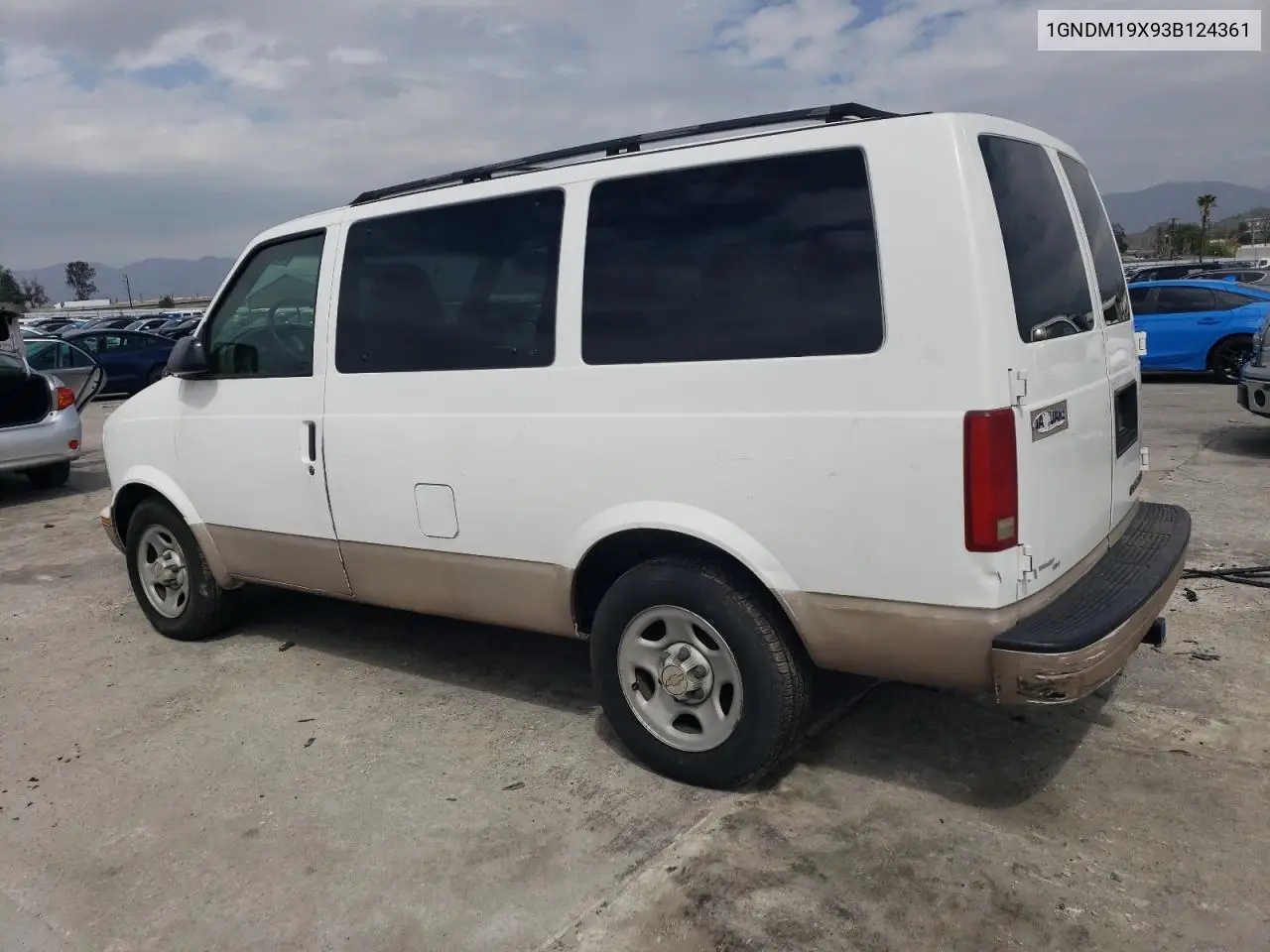 2003 Chevrolet Astro VIN: 1GNDM19X93B124361 Lot: 48821115