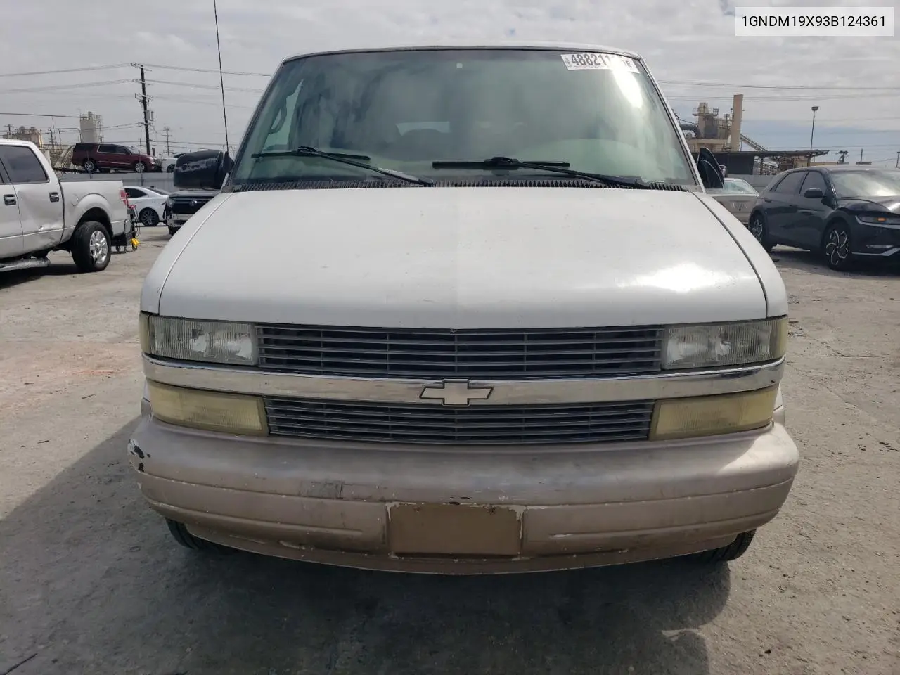 2003 Chevrolet Astro VIN: 1GNDM19X93B124361 Lot: 48821115