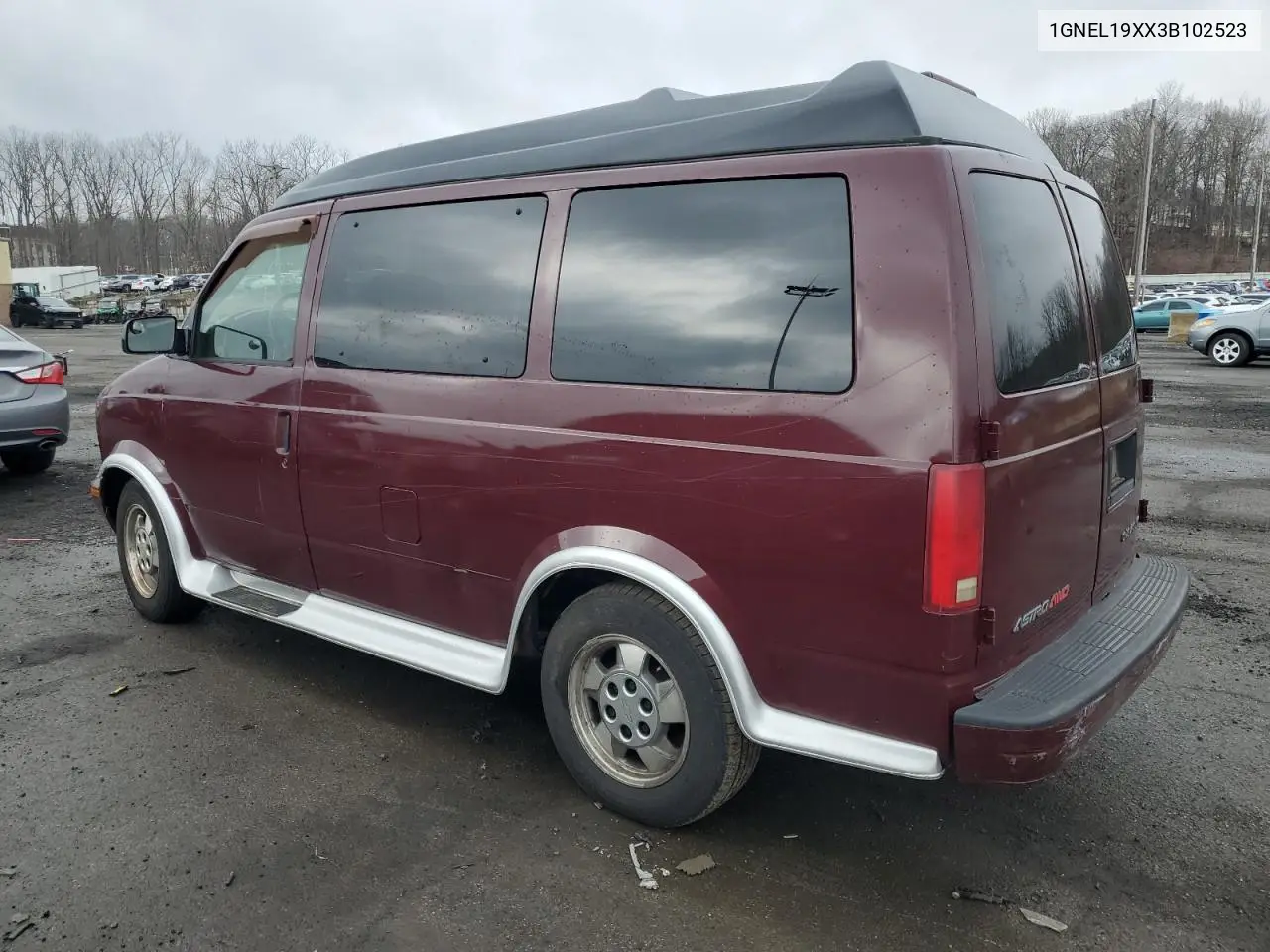 2003 Chevrolet Astro VIN: 1GNEL19XX3B102523 Lot: 51186635