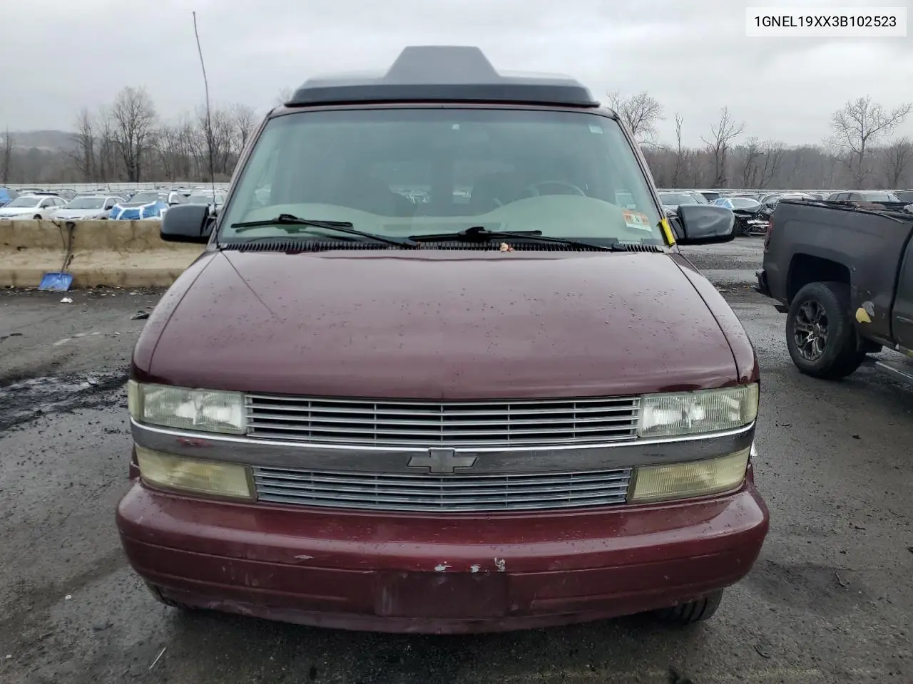 2003 Chevrolet Astro VIN: 1GNEL19XX3B102523 Lot: 51186635