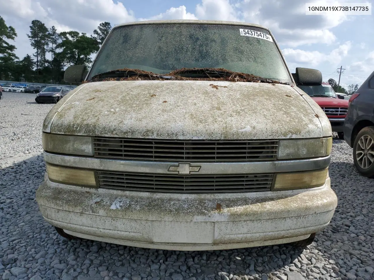 2003 Chevrolet Astro VIN: 1GNDM19X73B147735 Lot: 54375475
