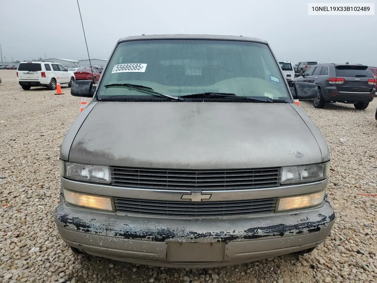 2003 Chevrolet Astro VIN: 1GNEL19X33B102489 Lot: 55686585
