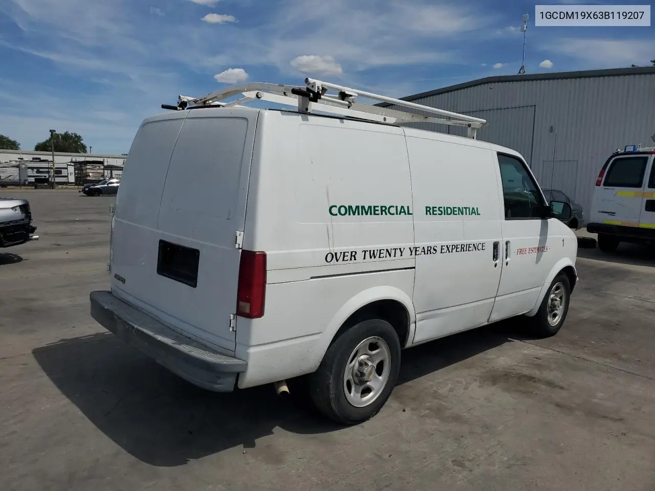 1gcdm19x63b119207 1GCDM19X63B119207 2003 Chevrolet Astro