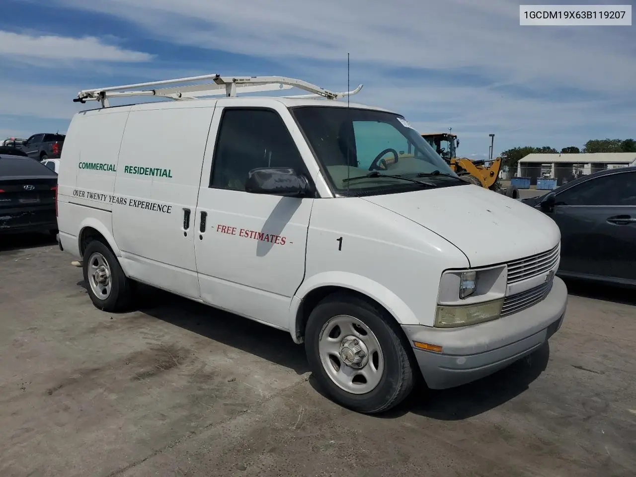 1gcdm19x63b119207 1GCDM19X63B119207 2003 Chevrolet Astro