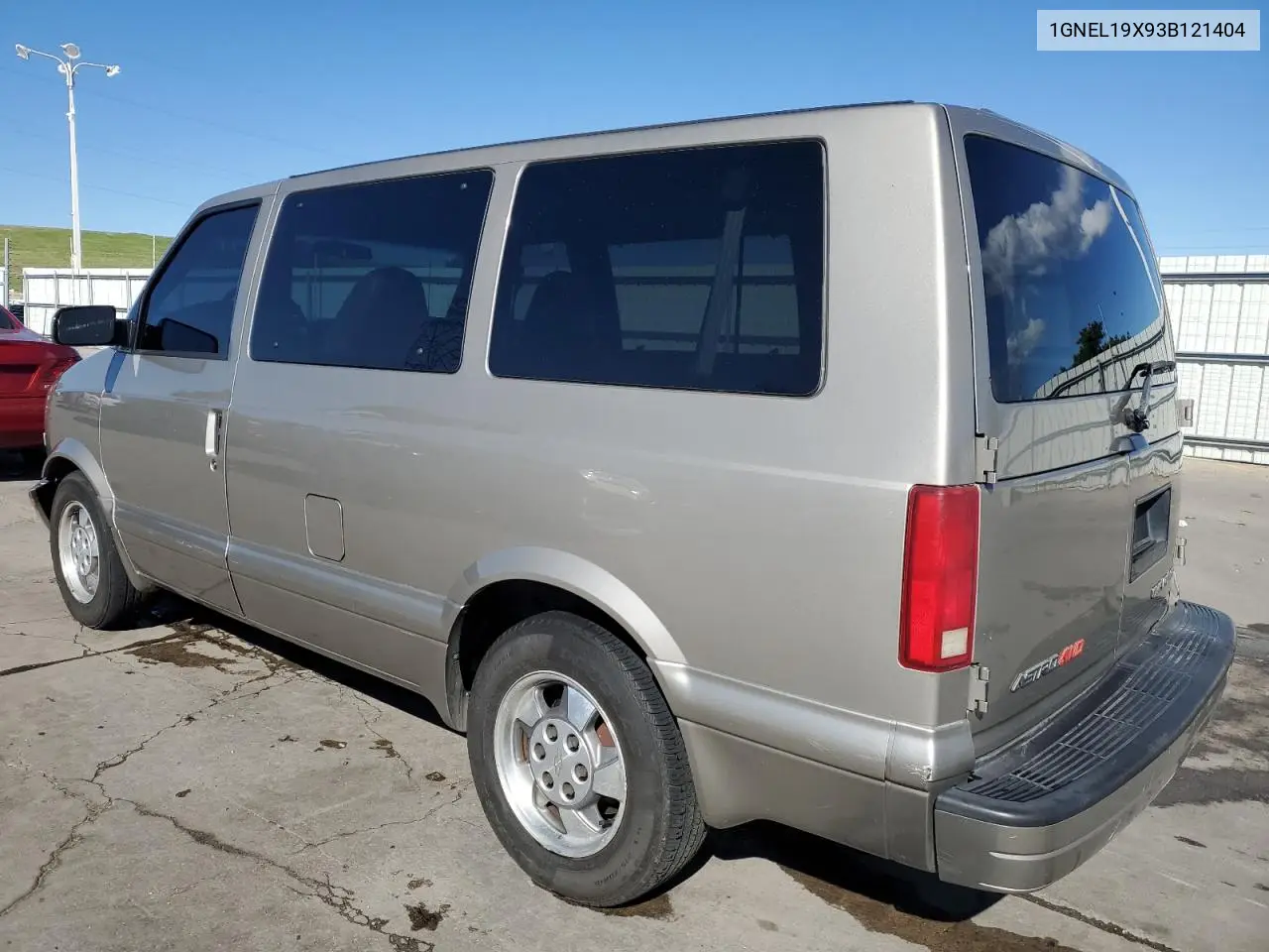 2003 Chevrolet Astro VIN: 1GNEL19X93B121404 Lot: 57285295