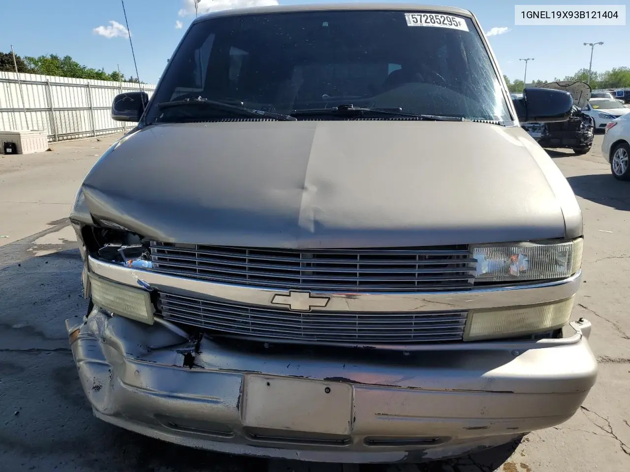 2003 Chevrolet Astro VIN: 1GNEL19X93B121404 Lot: 57285295