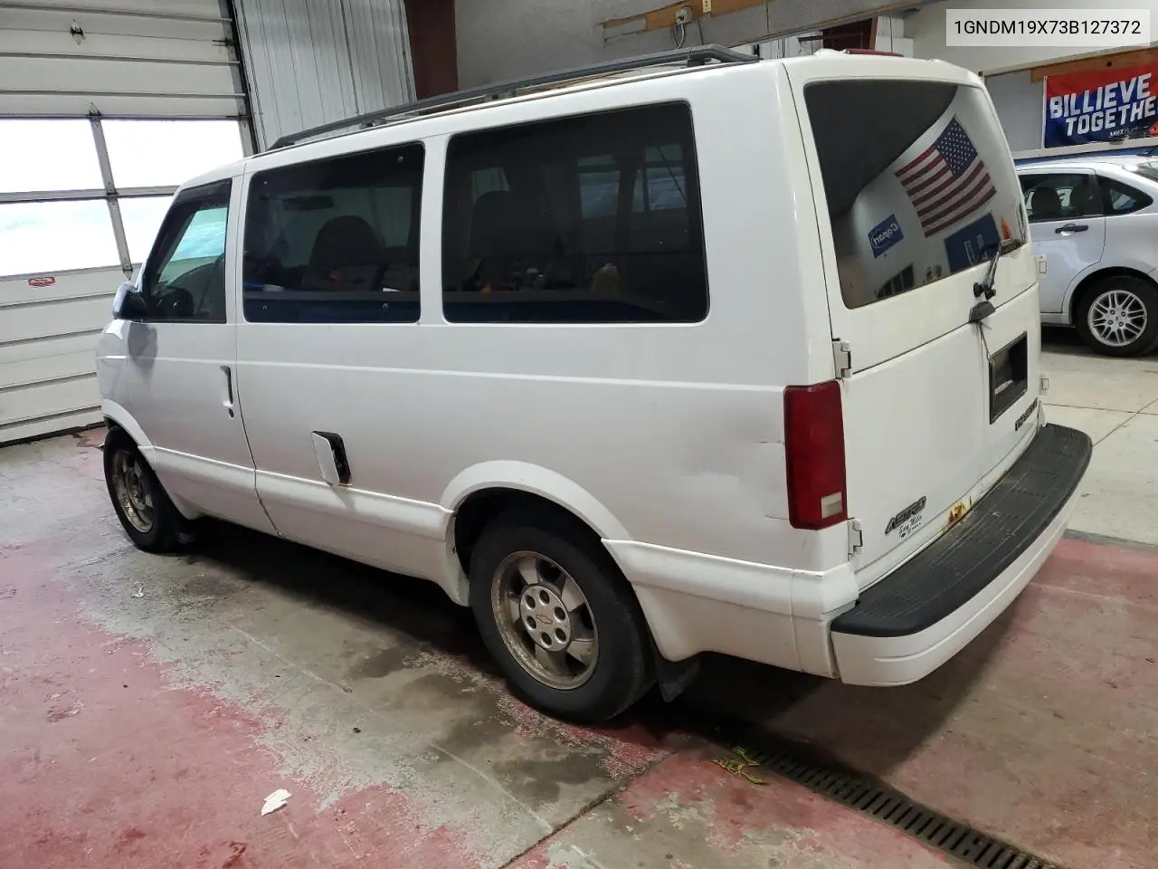 2003 Chevrolet Astro VIN: 1GNDM19X73B127372 Lot: 57580455
