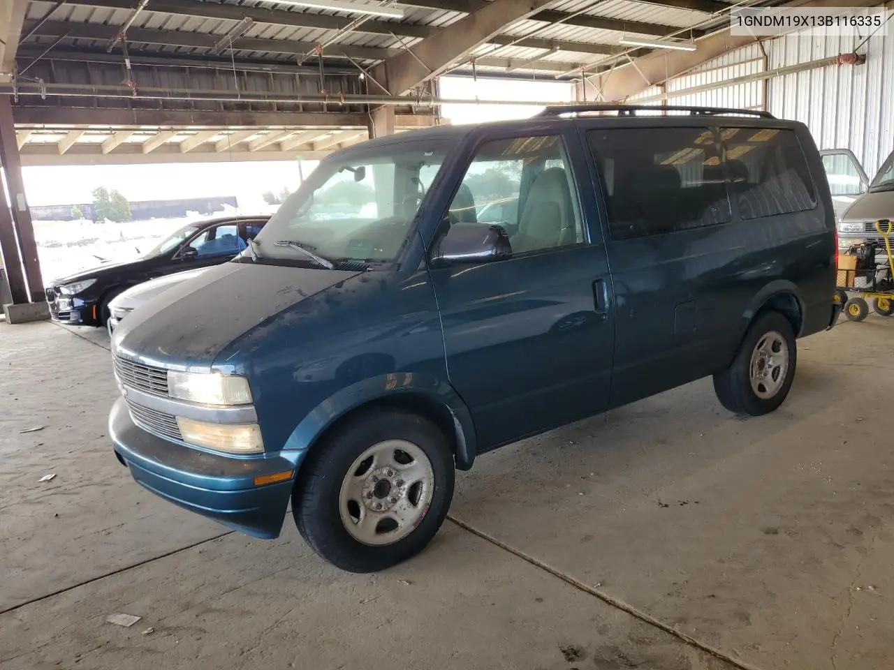 2003 Chevrolet Astro VIN: 1GNDM19X13B116335 Lot: 59755455