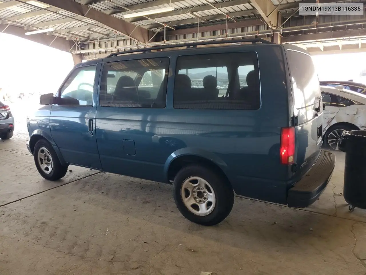 2003 Chevrolet Astro VIN: 1GNDM19X13B116335 Lot: 59755455