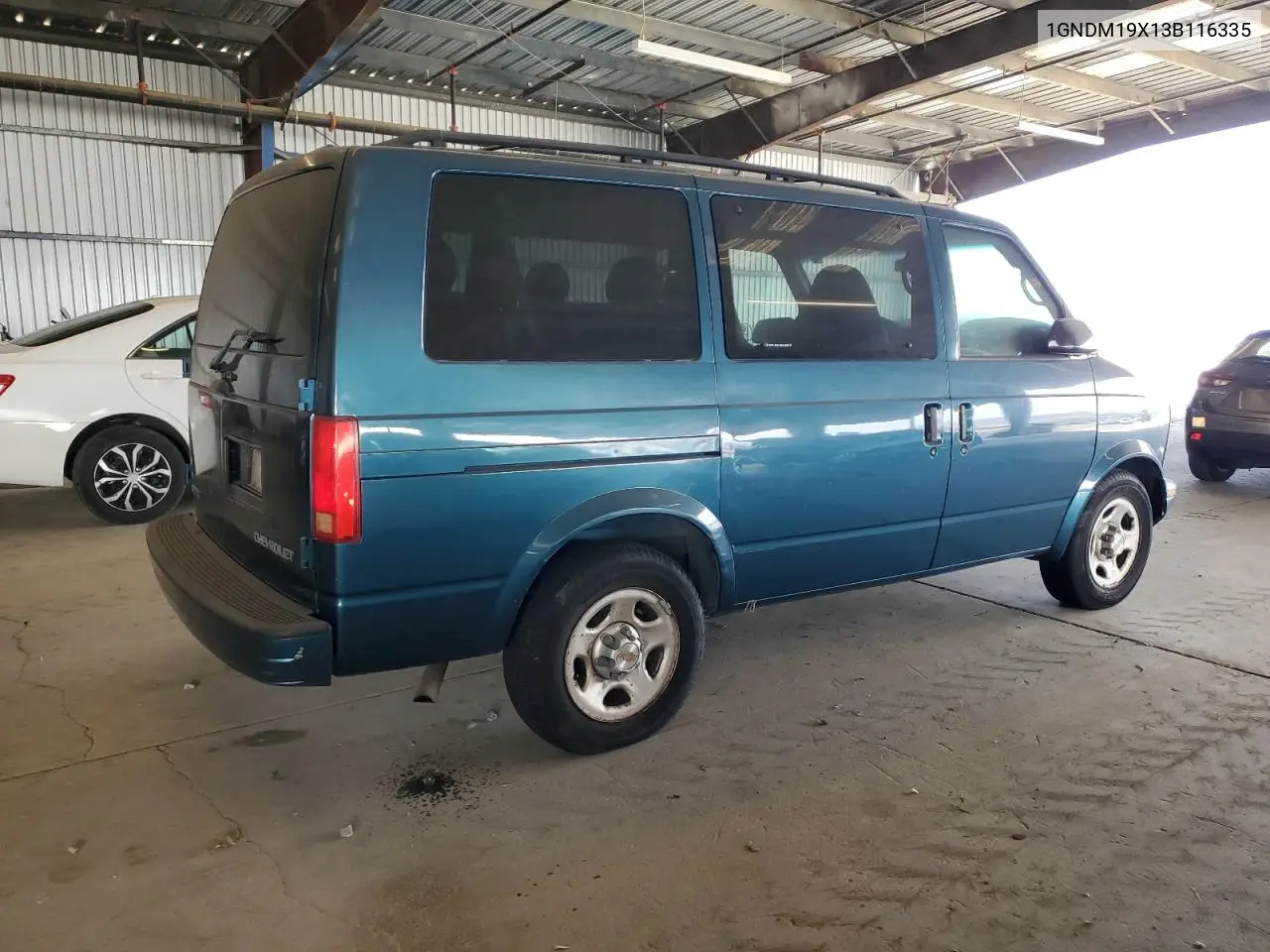 2003 Chevrolet Astro VIN: 1GNDM19X13B116335 Lot: 59755455