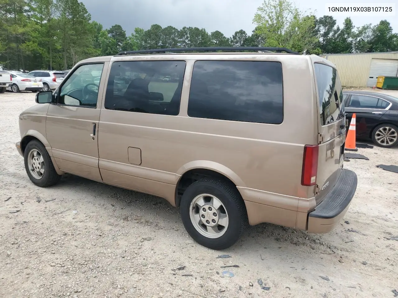 2003 Chevrolet Astro VIN: 1GNDM19X03B107125 Lot: 60261605