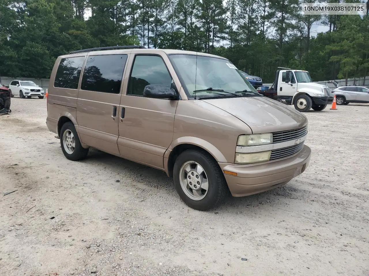 2003 Chevrolet Astro VIN: 1GNDM19X03B107125 Lot: 60261605