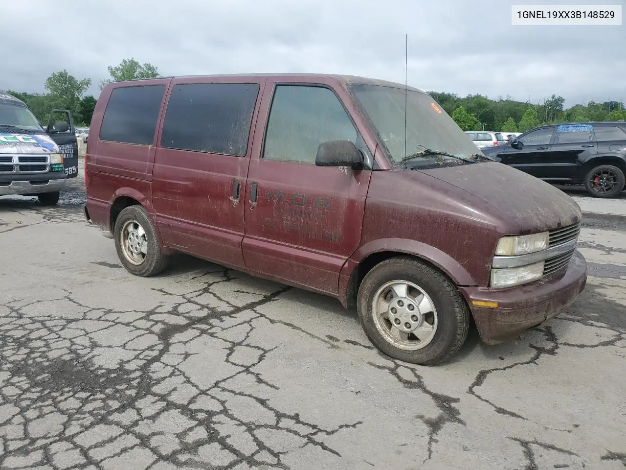 2003 Chevrolet Astro VIN: 1GNEL19XX3B148529 Lot: 60356525