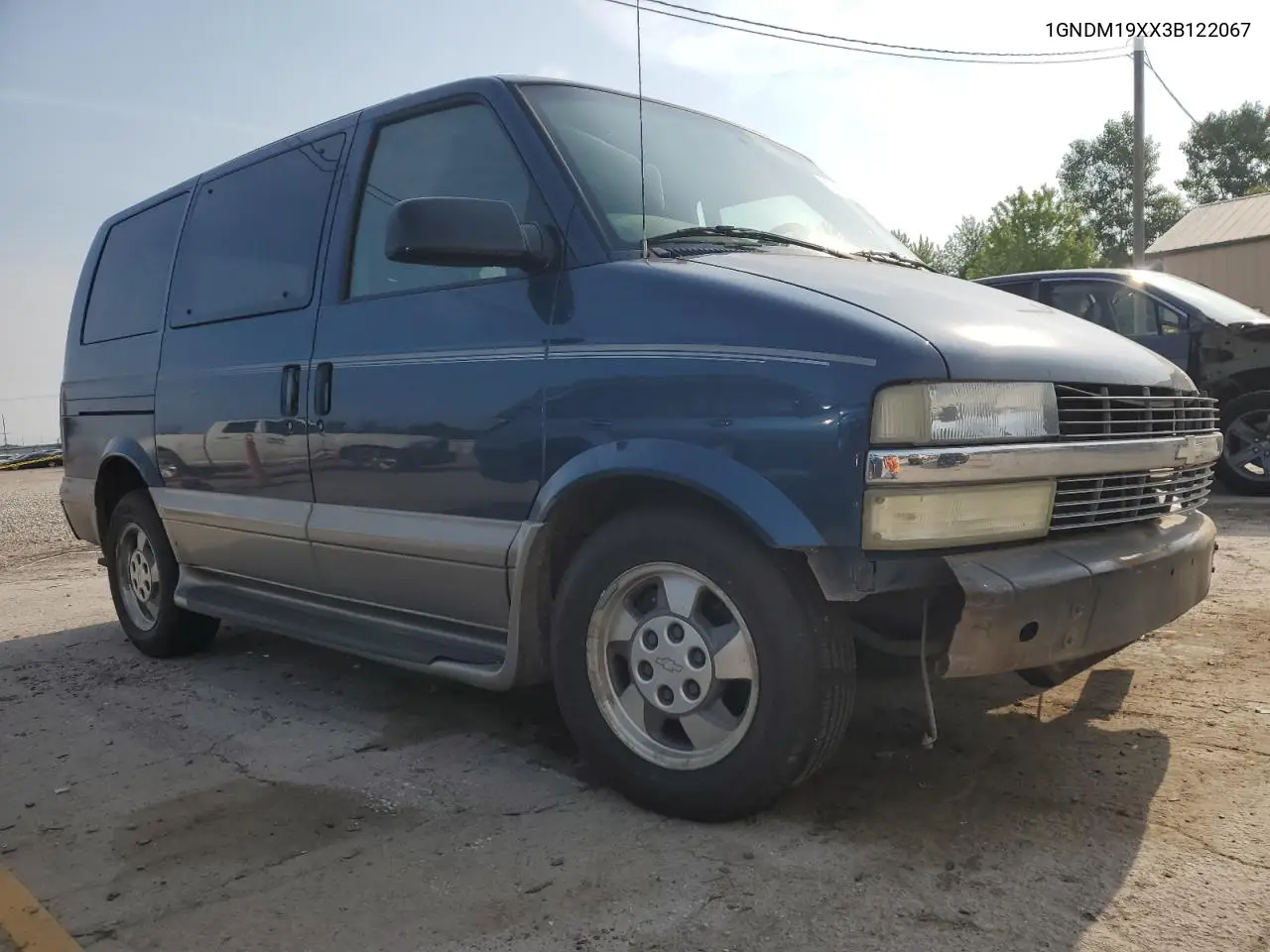 2003 Chevrolet Astro VIN: 1GNDM19XX3B122067 Lot: 60741565