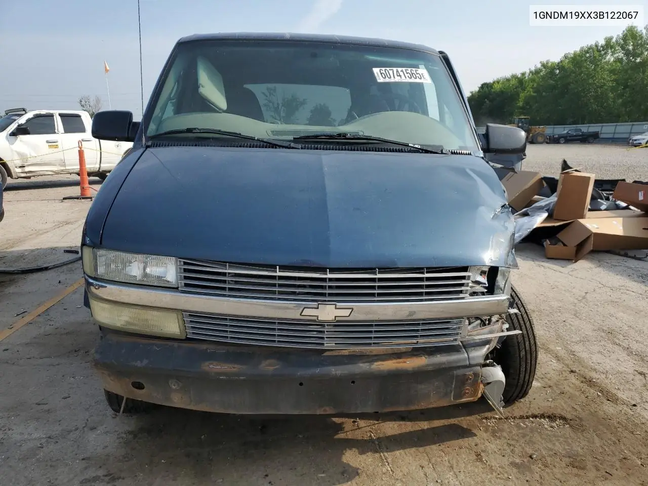 2003 Chevrolet Astro VIN: 1GNDM19XX3B122067 Lot: 60741565