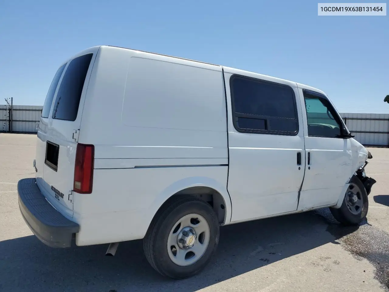 2003 Chevrolet Astro VIN: 1GCDM19X63B131454 Lot: 60835225