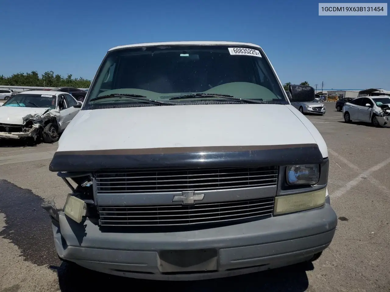 2003 Chevrolet Astro VIN: 1GCDM19X63B131454 Lot: 60835225