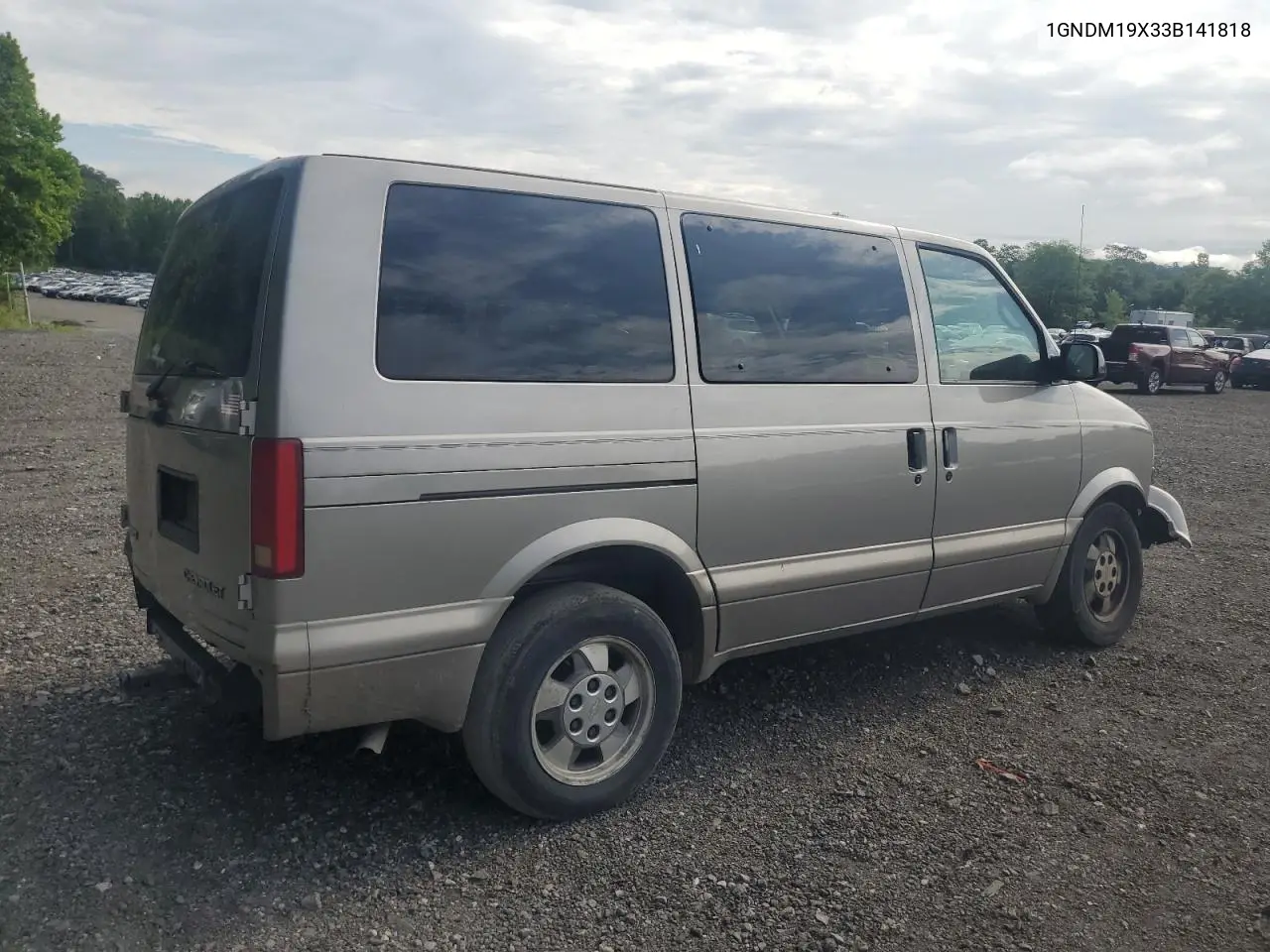 2003 Chevrolet Astro VIN: 1GNDM19X33B141818 Lot: 64493255