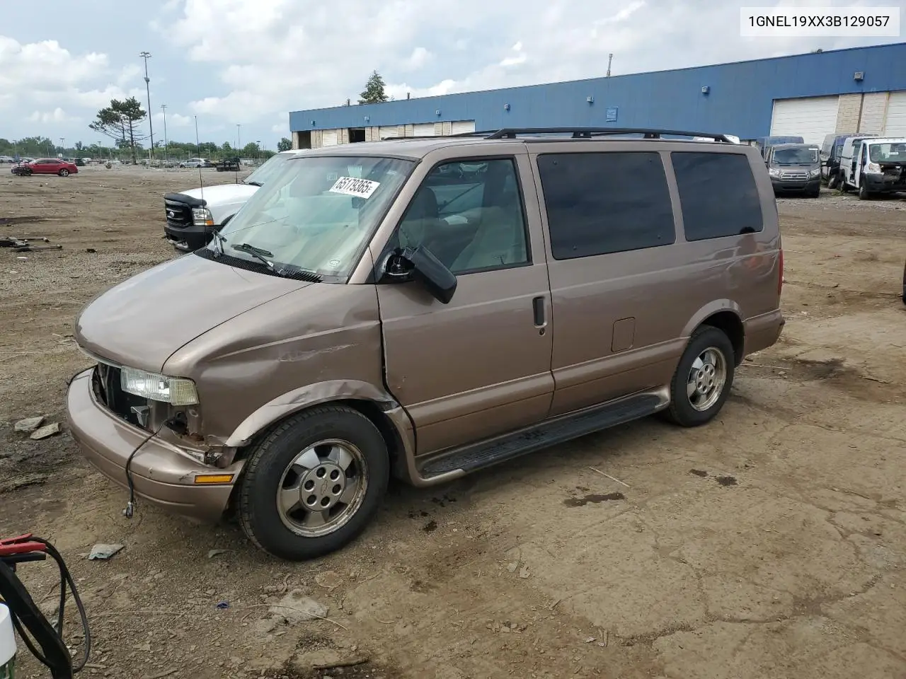 2003 Chevrolet Astro VIN: 1GNEL19XX3B129057 Lot: 65179365