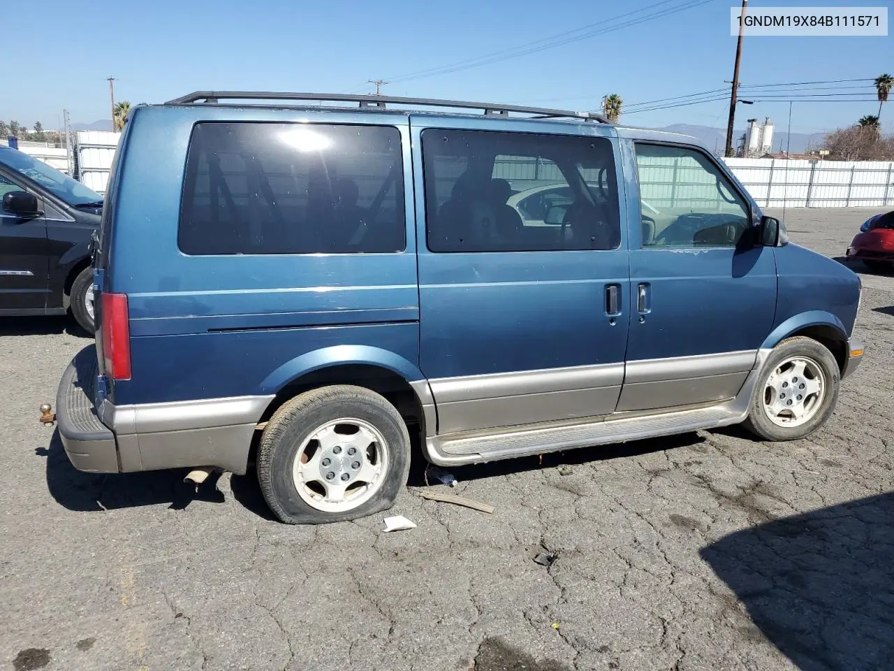2004 Chevrolet Astro VIN: 1GNDM19X84B111571 Lot: 46376945