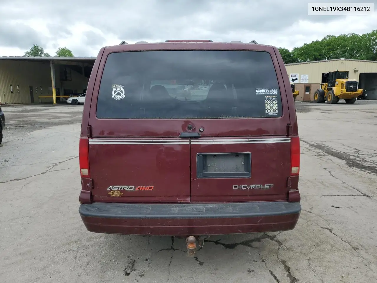 2004 Chevrolet Astro VIN: 1GNEL19X34B116212 Lot: 60349425