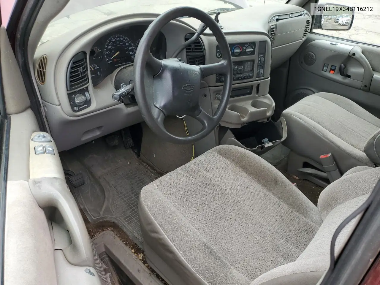2004 Chevrolet Astro VIN: 1GNEL19X34B116212 Lot: 60349425