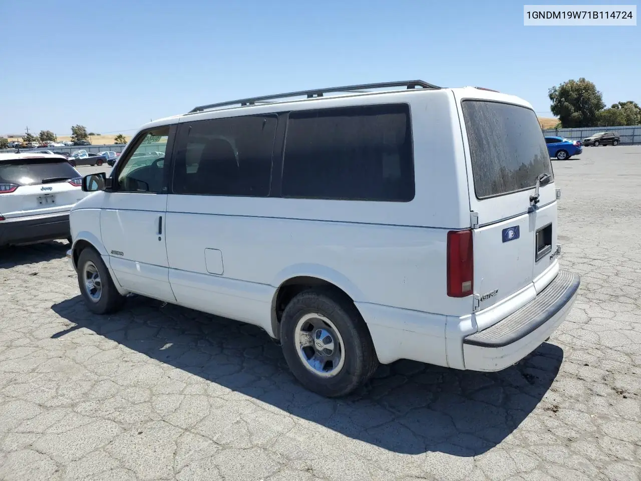 2004 Chevrolet Astro VIN: 1GNDM19W71B114724 Lot: 60484215