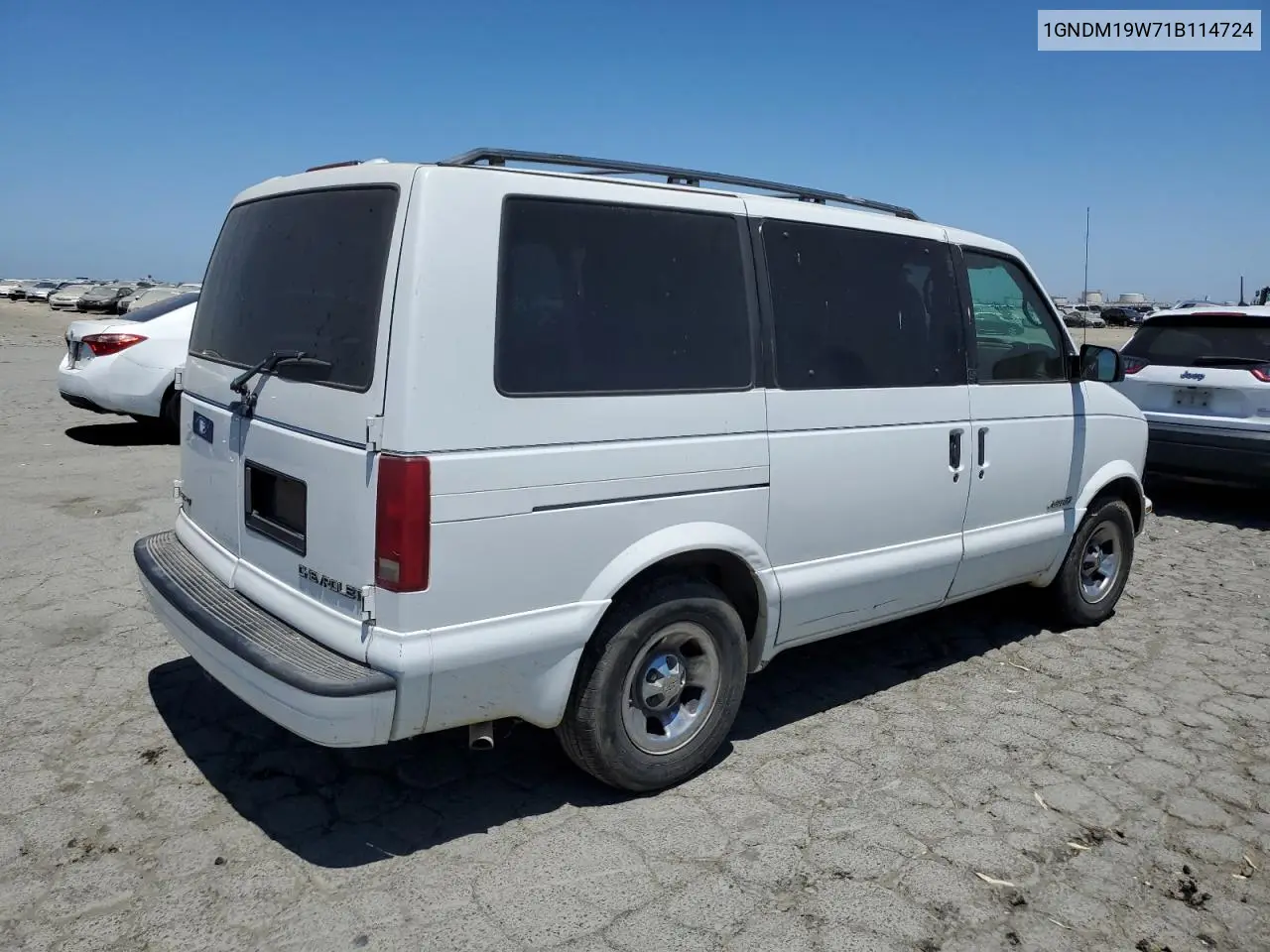 2004 Chevrolet Astro VIN: 1GNDM19W71B114724 Lot: 60484215